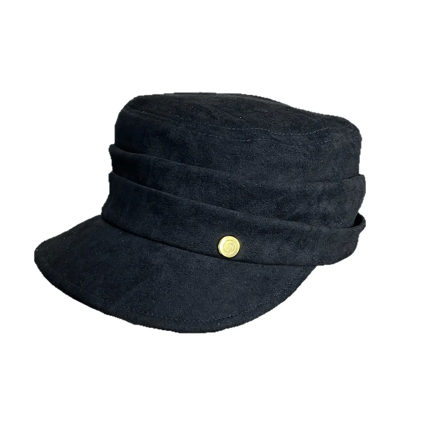Japanese Style Pleated Duckbill Hat for Women Maroon - Image 8