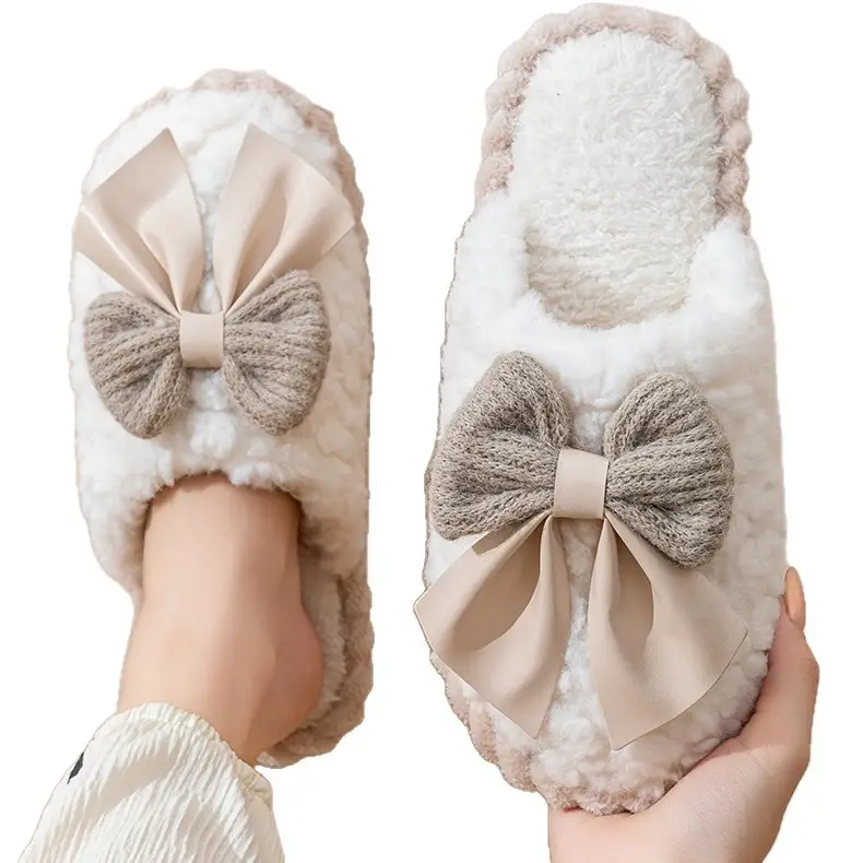 Cixi Cotton Slippers for Women in Winter, Spring & Fall, Indoor Warm and Non-Slip Home Furnishings, Cixi Winter Plush Men's Slippers - Image 19