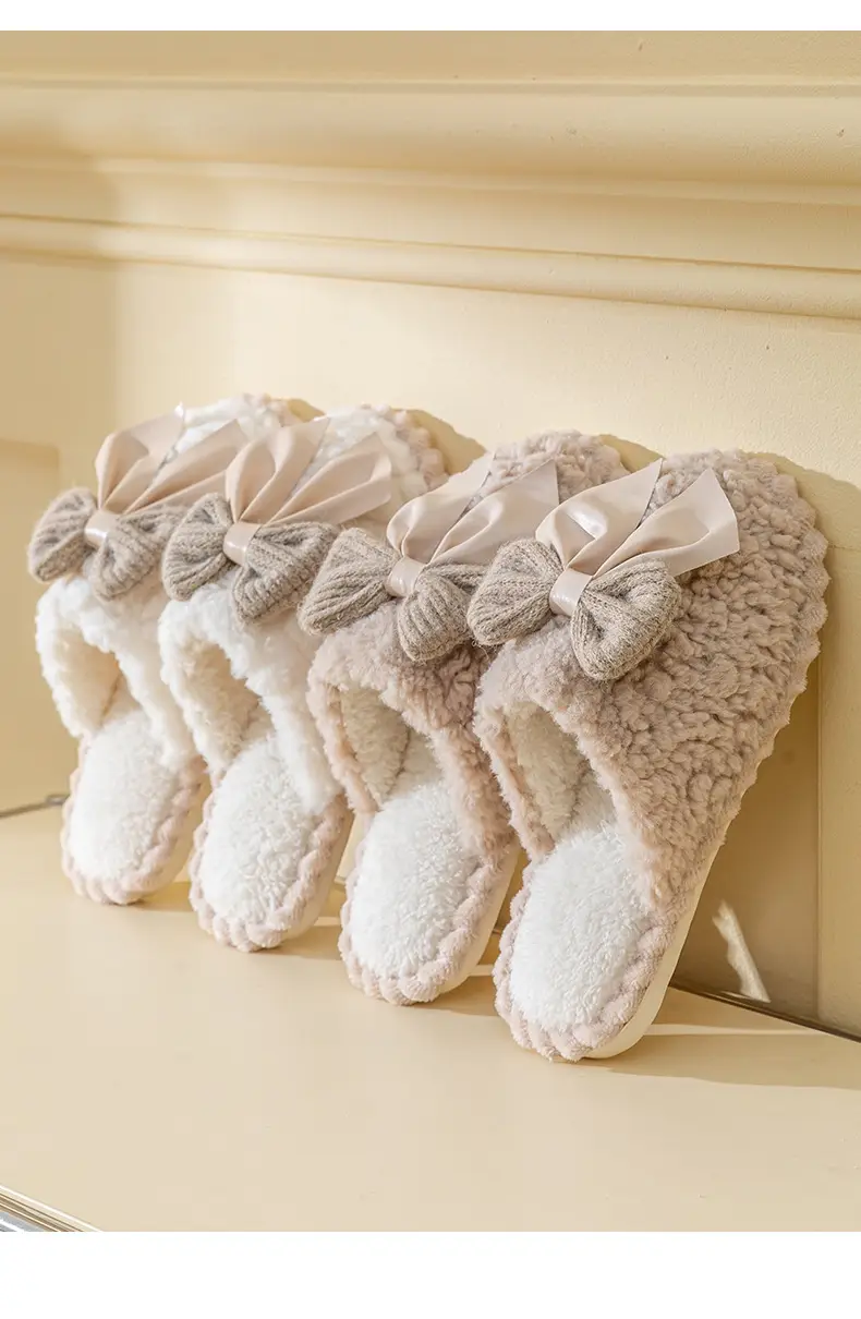Cixi Cotton Slippers for Women in Winter, Spring & Fall, Indoor Warm and Non-Slip Home Furnishings, Cixi Winter Plush Men's Slippers — feature 18