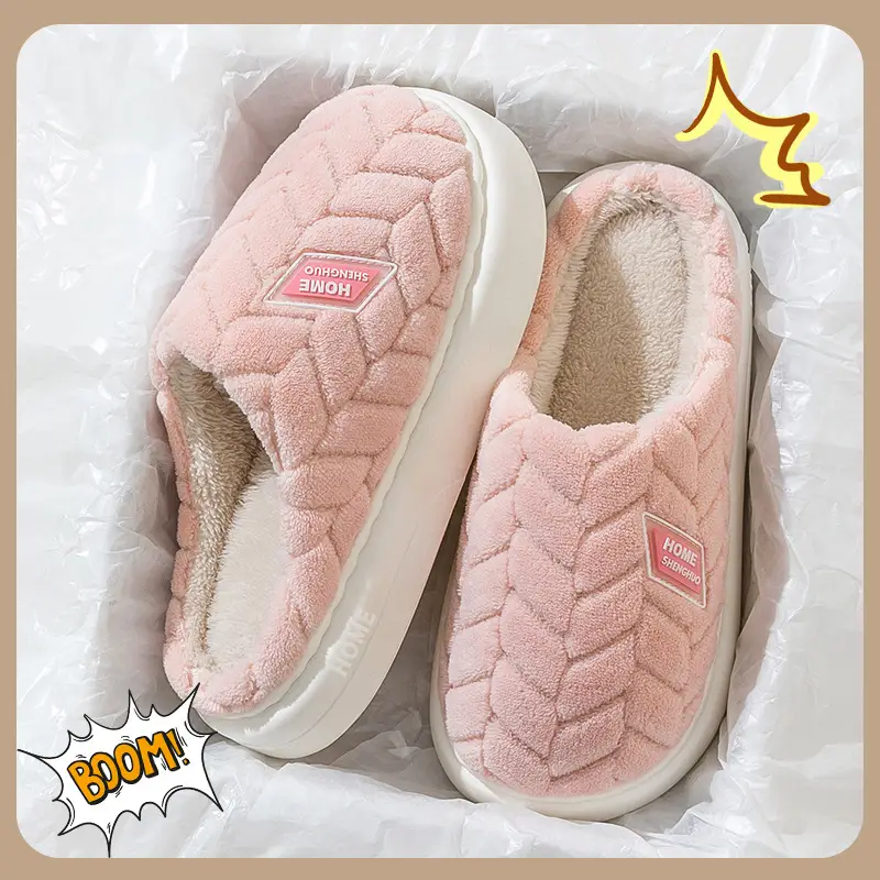 Women Cotton Slippers Warm Indoor Winter Autumn 2025 - Image 8