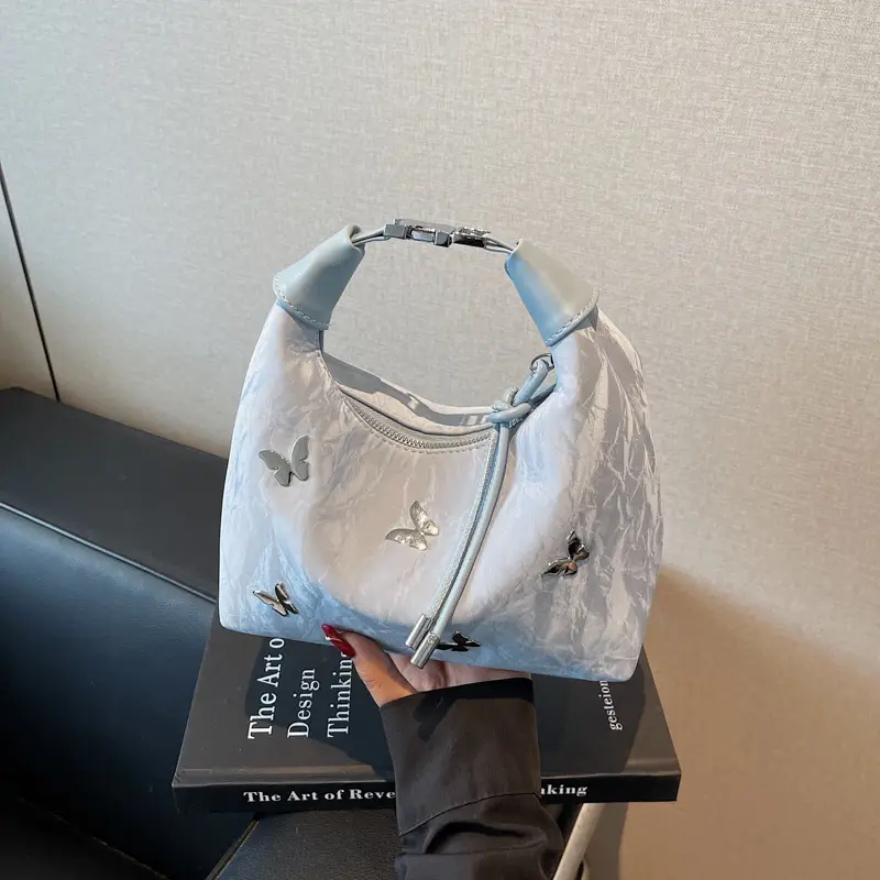 Light Blue Butterfly Crossbody Bag for Women 2026 - Image 2
