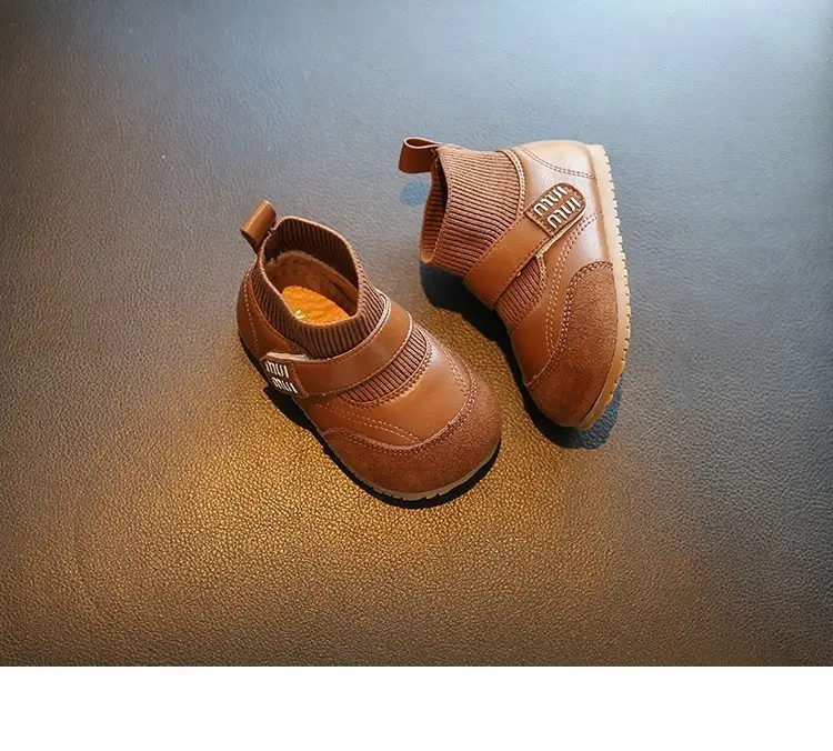 Baby Girl Fleece Lined Slip-On Shoes 1-3Yr Soft Sole β feature 9
