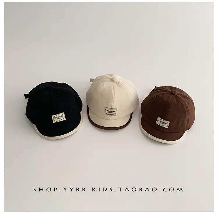 Brown Peaked Cap for Kids & Women, Windproof Warm, Spring Fall Baseball Cap β feature 3