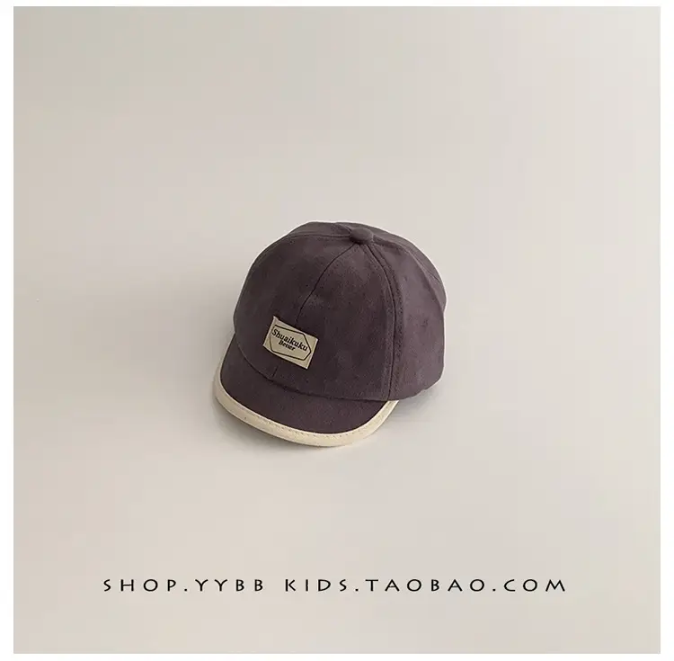 Brown Peaked Cap for Kids & Women, Windproof Warm, Spring Fall Baseball Cap β feature 8
