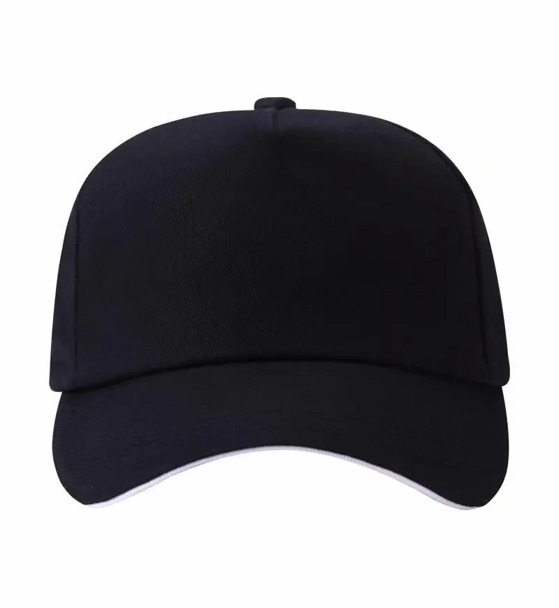 Men's Black Baseball Cap for Travel & Casual Wear - Image 5