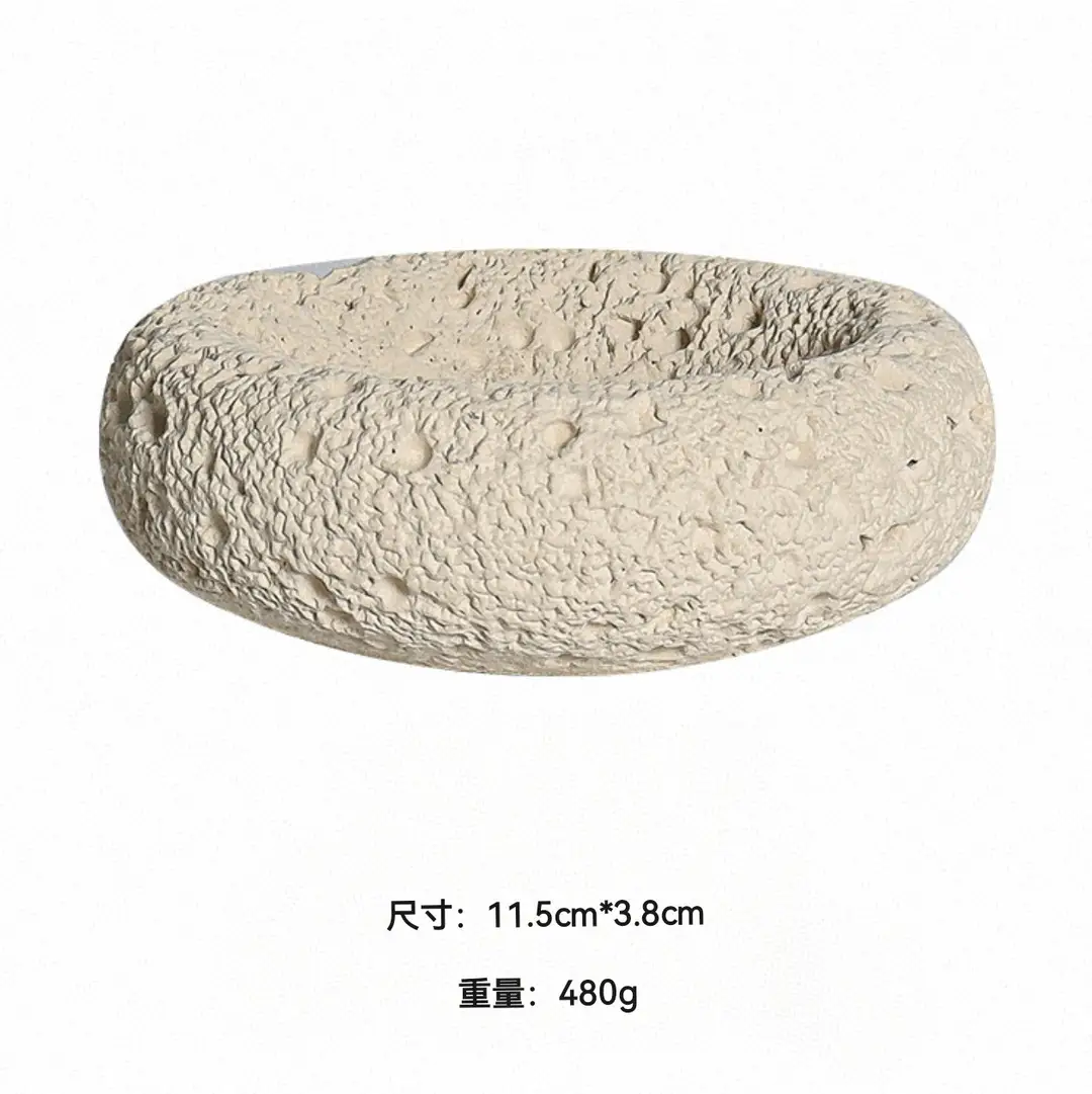 Cross-Border Creative Cement Scented Candle Empty Cup High-Value DIY Home Bedroom Long-Lasting Scented Candle Cup Container
