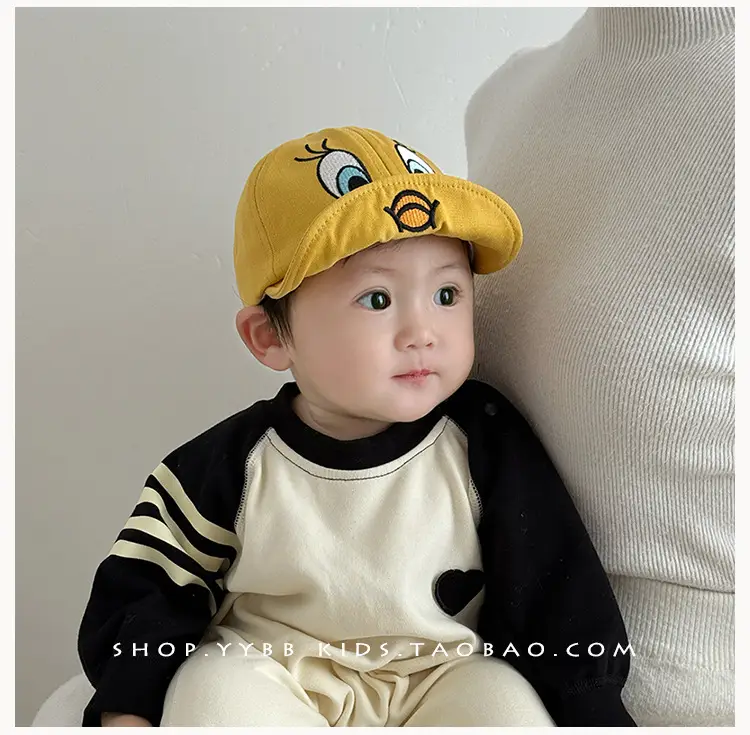 Baby Peaked Cap for Boys Girls Sunshade Windproof — feature 2