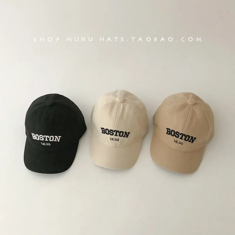 Kids Korean Style Baseball Cap Warm Peaked Cap — feature 11