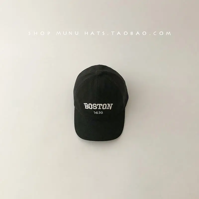 Kids Korean Style Baseball Cap Warm Peaked Cap — feature 14