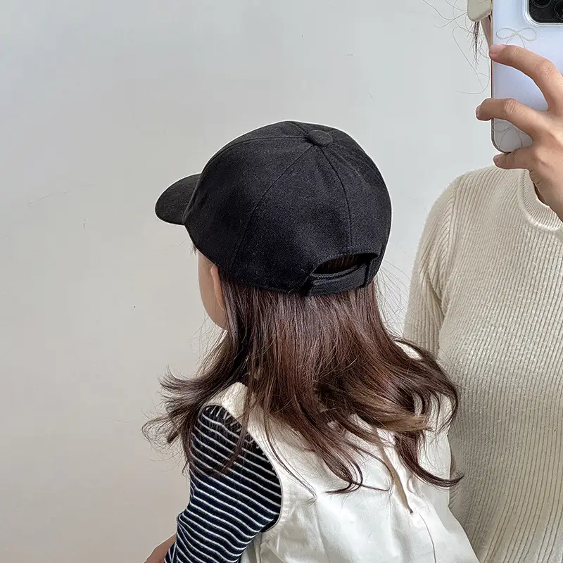 Kids Korean Style Baseball Cap Warm Peaked Cap — feature 5