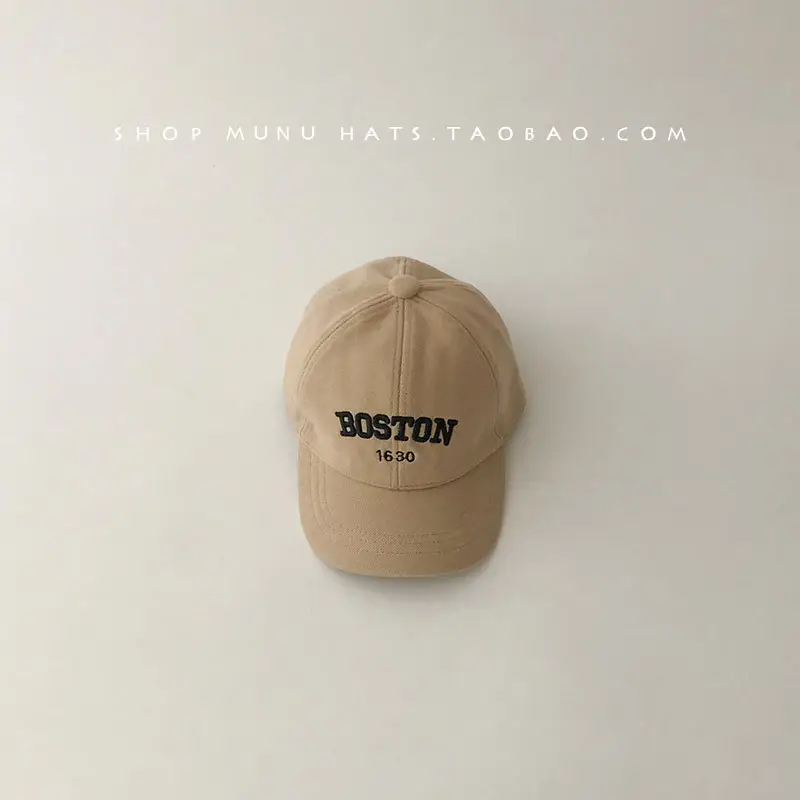 Kids Korean Style Baseball Cap Warm Peaked Cap - Image 3