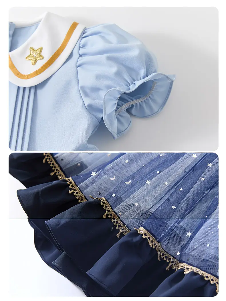 2026 Spring, Autumn, and Summer New Style Girls' Bunny Police Officer Outfit Children's Princess Dress Judy Police Officer Lolita Dress — feature 38