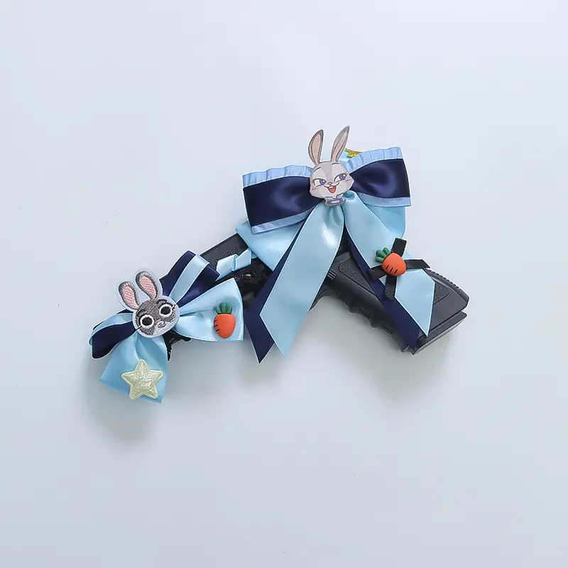 2026 Spring, Autumn, and Summer New Style Girls' Bunny Police Officer Outfit Children's Princess Dress Judy Police Officer Lolita Dress