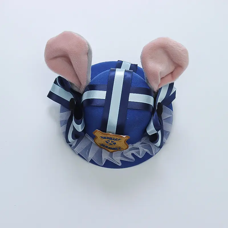 2026 Spring, Autumn, and Summer New Style Girls' Bunny Police Officer Outfit Children's Princess Dress Judy Police Officer Lolita Dress
