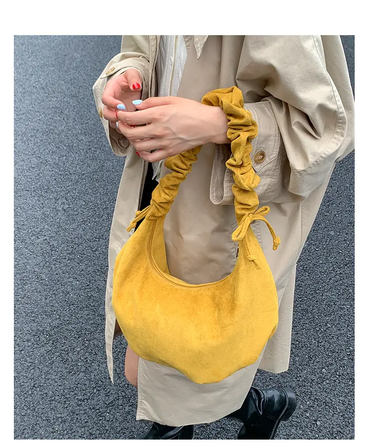 Beige Cotton Crossbody Bag Large Capacity — feature 22