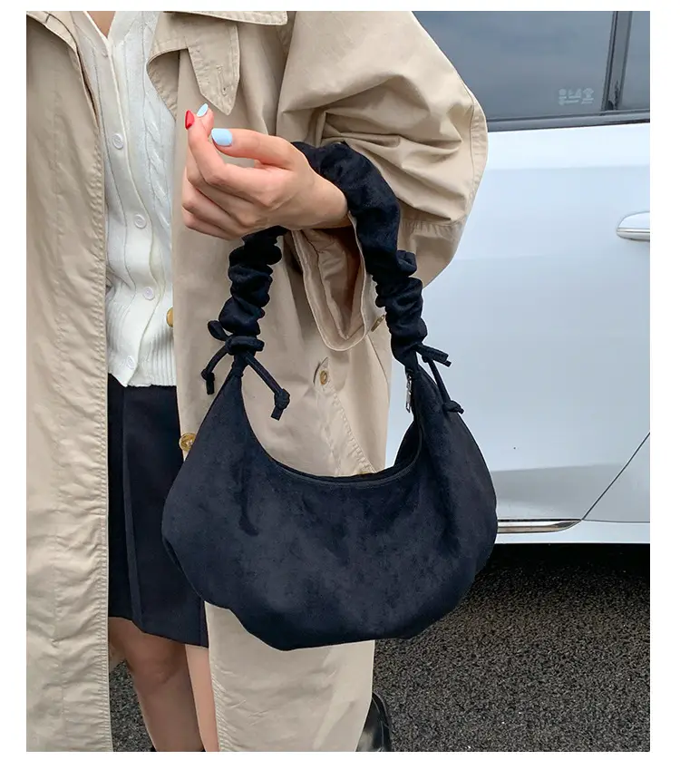 Beige Cotton Crossbody Bag Large Capacity — feature 24