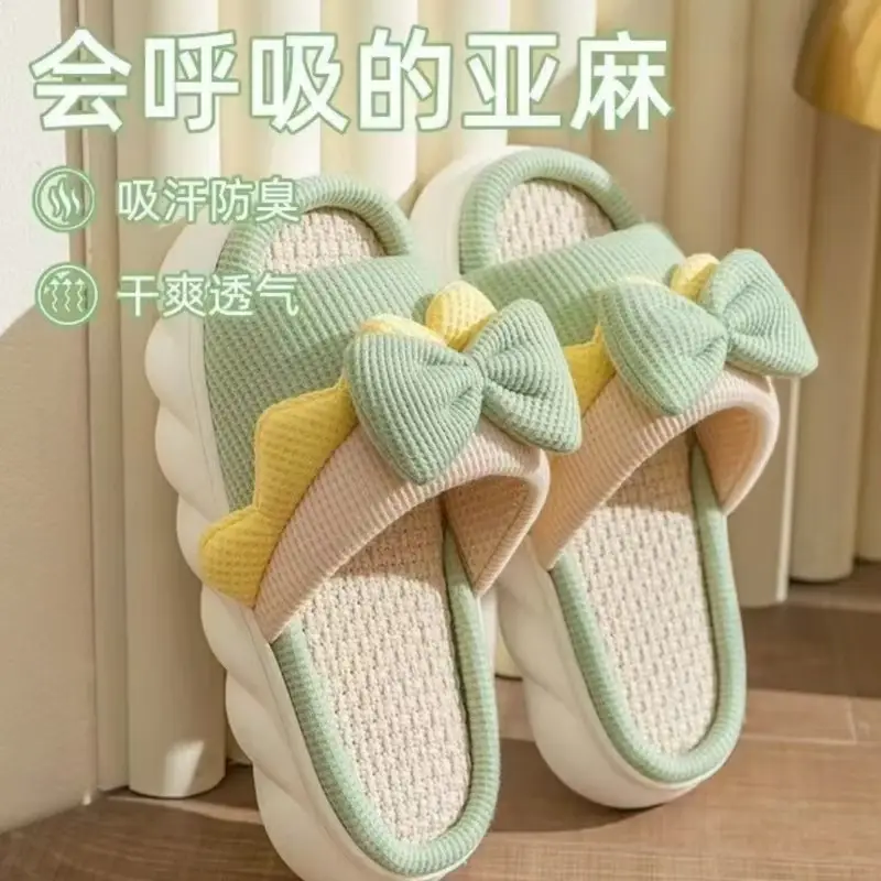 Cotton Slippers for Women, Velvet Thickeneded Soles, Non-Slip Indoor Heightening Slippers, Men's and Women's Couple Slippers, Cotton Slippers for Women