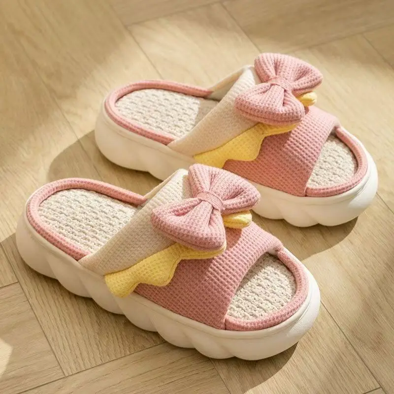 Cotton Slippers for Women, Velvet Thickeneded Soles, Non-Slip Indoor Heightening Slippers, Men's and Women's Couple Slippers, Cotton Slippers for Women