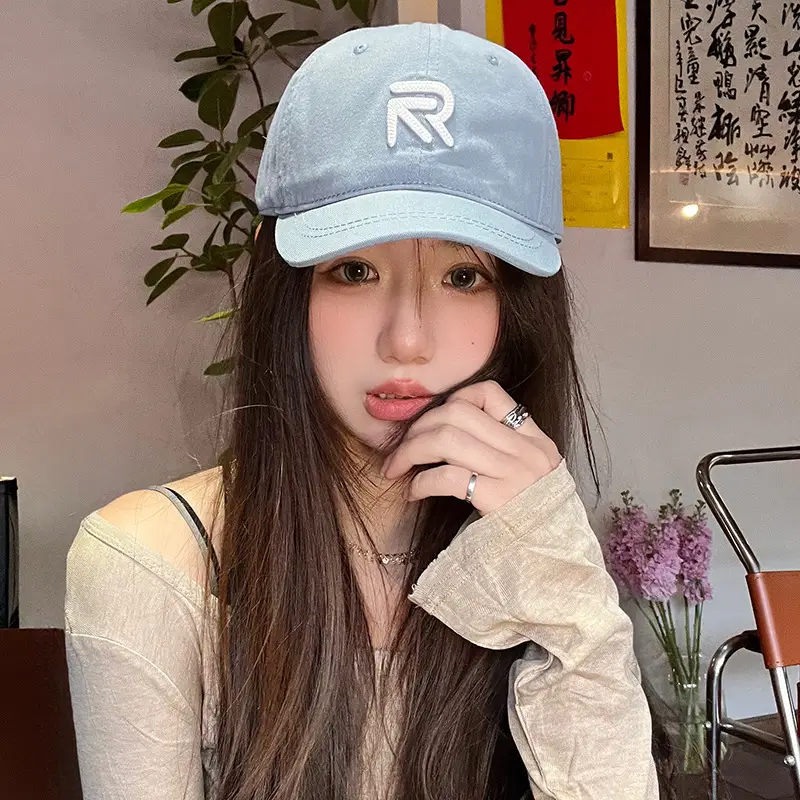 Japanese Retro Baseball Cap for Women with Sunshade - Image 18