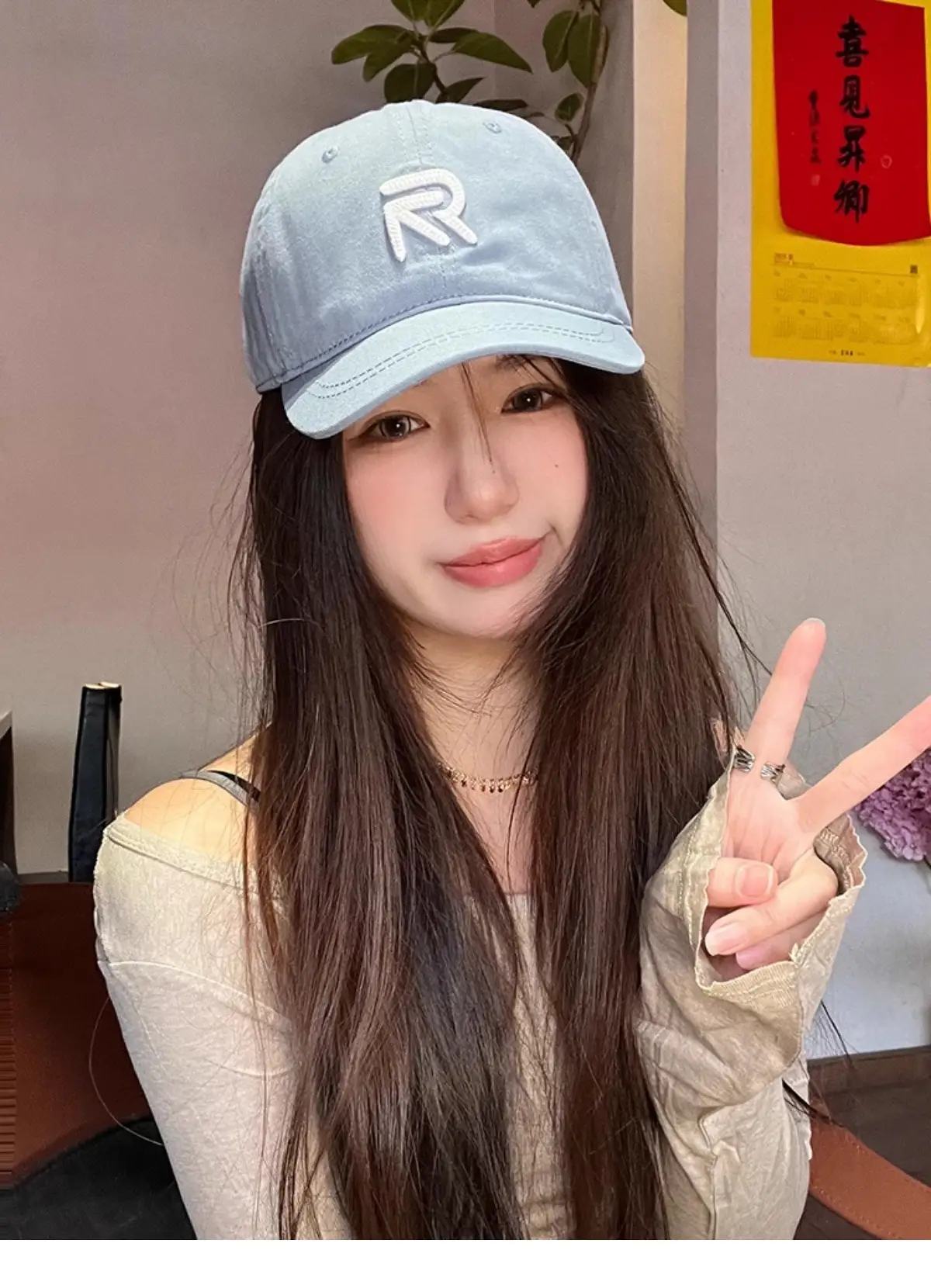 Japanese Retro Baseball Cap for Women with Sunshade — feature 5