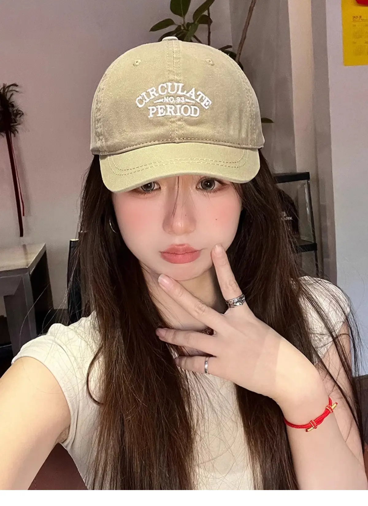 Japanese Retro Baseball Cap for Women with Sunshade — feature 9