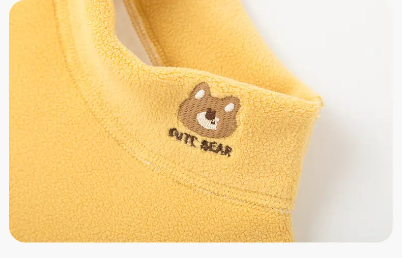Winter Baby Fleece Lined Long Sleeve T-Shirt Pink — feature 23