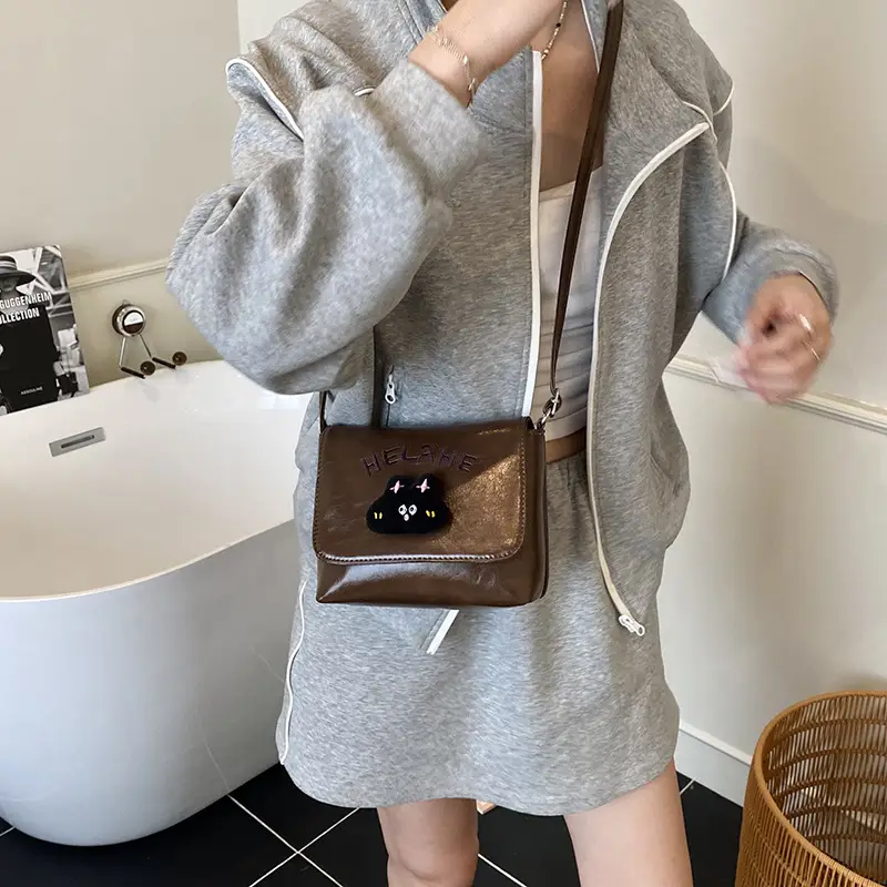 Cute Kitten Shoulder Bag for Kids Boys Girls - Image 10