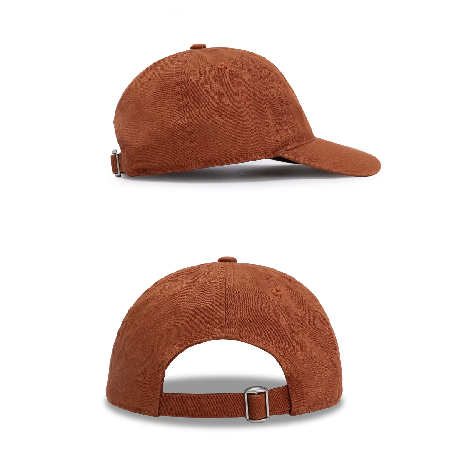 Women's Brown Embroidered Baseball Cap Spring Summer — feature 4