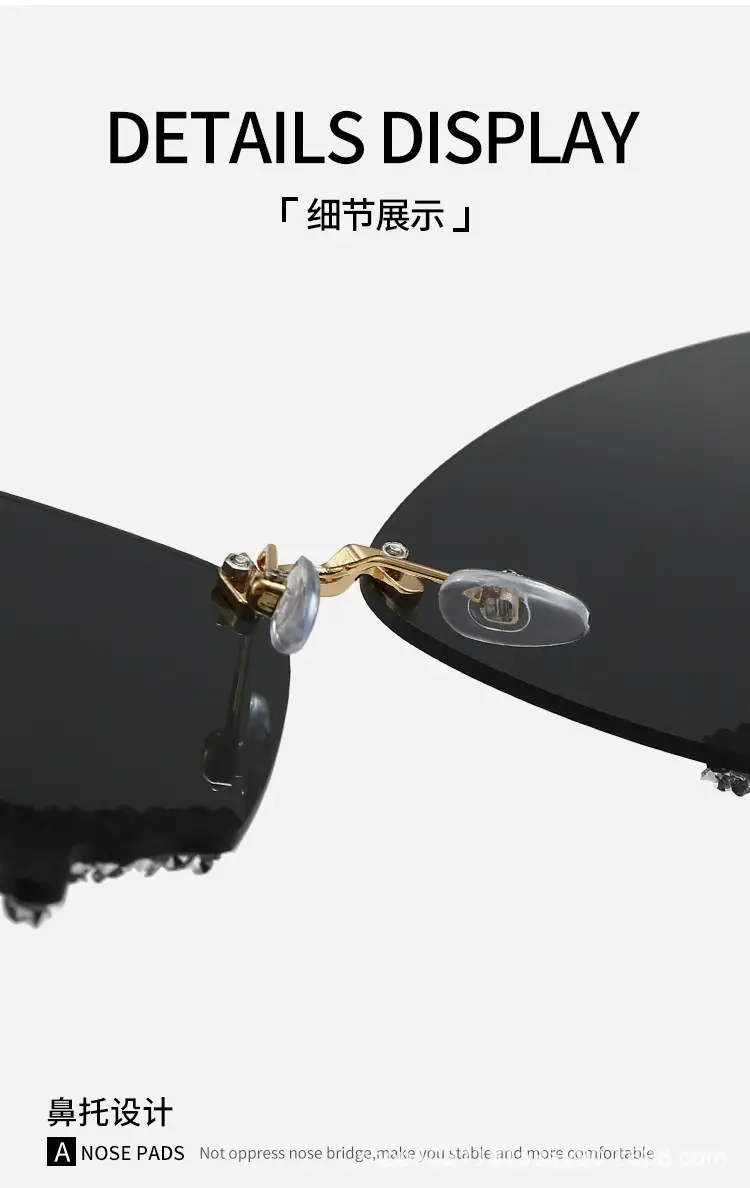 Butterfly-Shaped Diamond Sunglasses for Women β feature 5