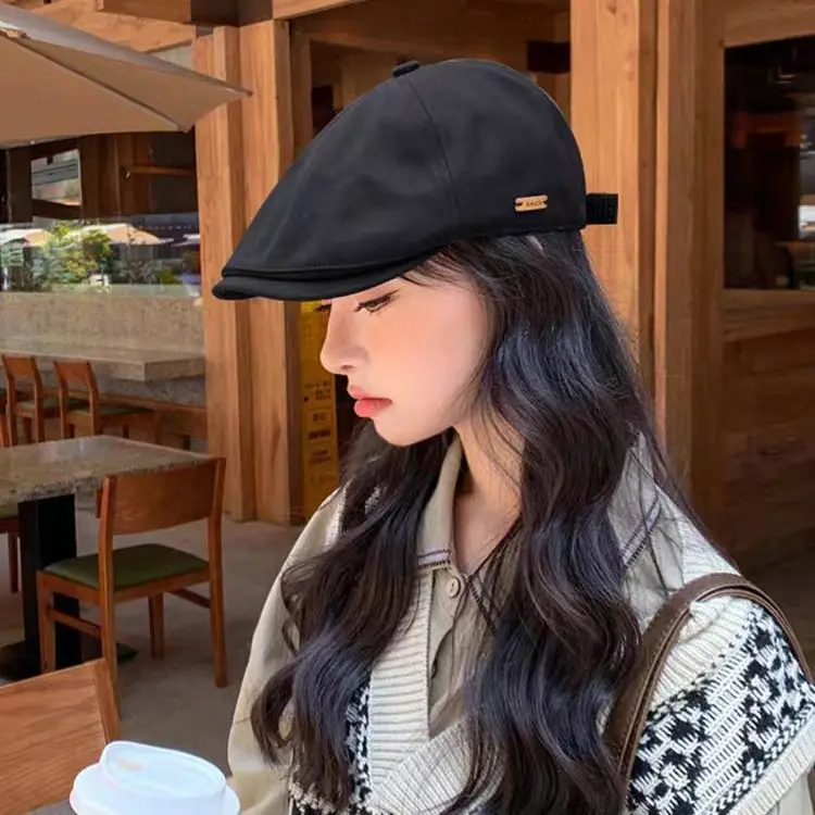 Japanese Retro Cap for Women Spring Autumn Forward Cap - Image 7