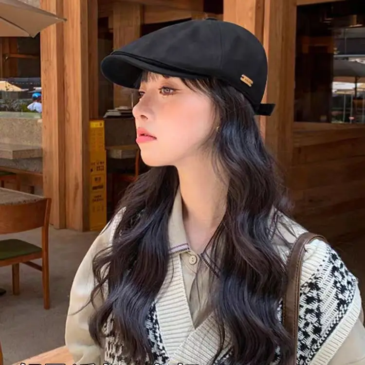 Japanese Retro Cap for Women Spring Autumn Forward Cap - Image 8