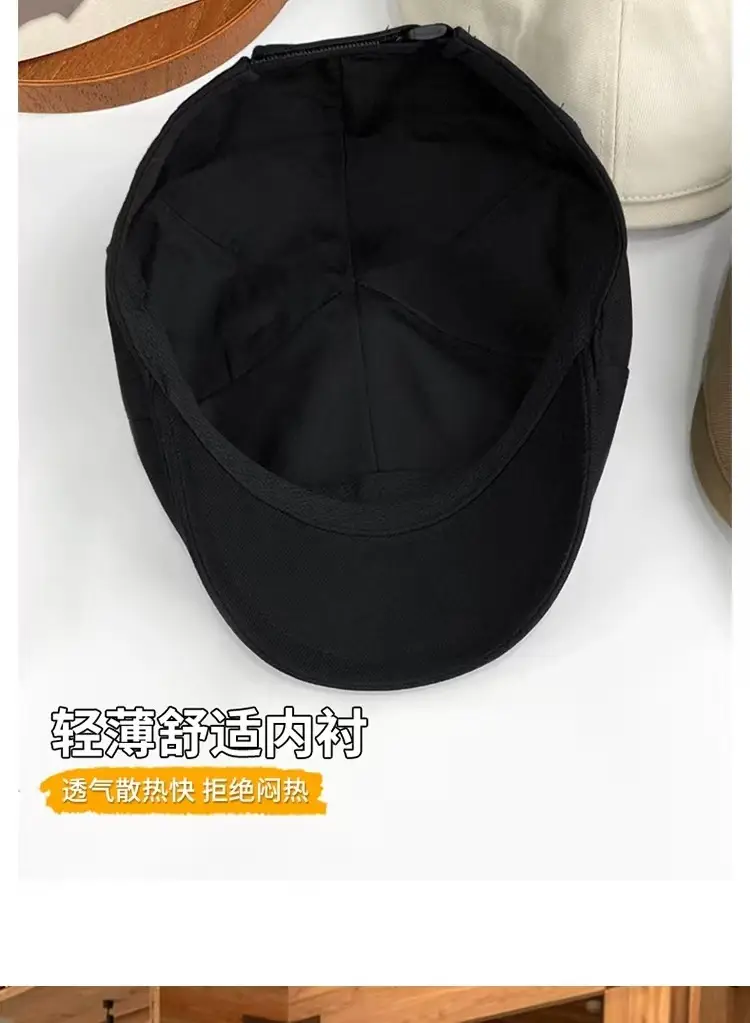 Japanese Retro Cap for Women Spring Autumn Forward Cap — feature 7