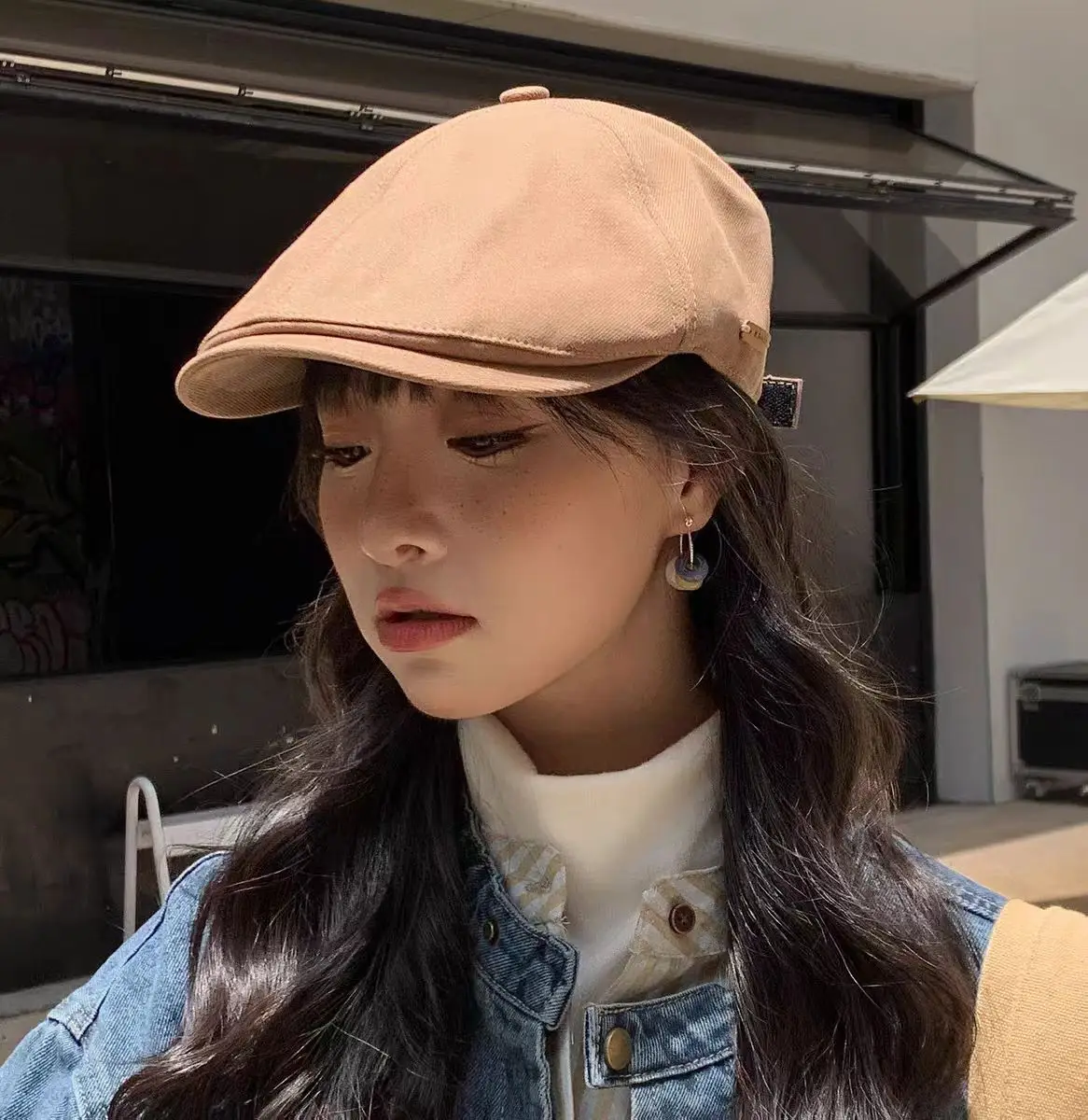 Japanese Retro Cap for Women Spring Autumn Forward Cap - Image 4