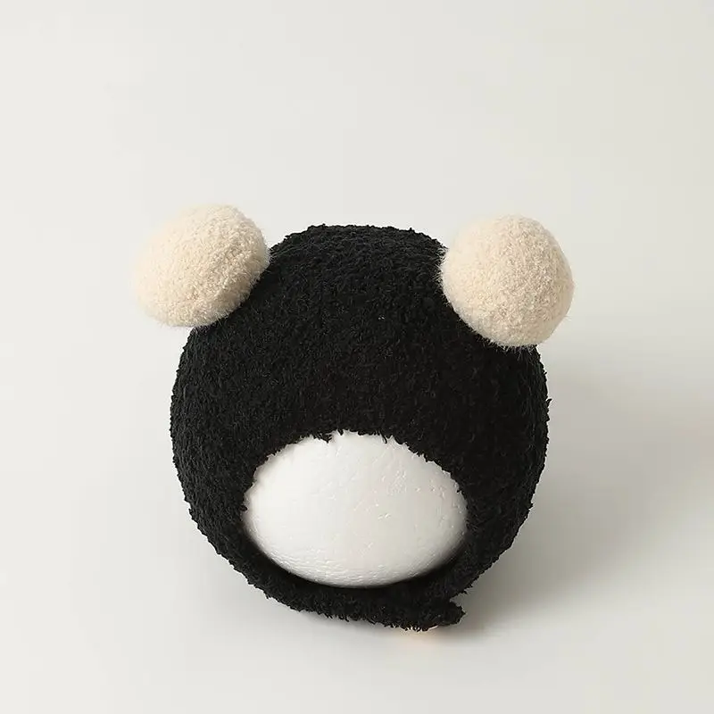 Autumn and Winter Cute Piggy Warm Plush Hats for Boys and Girls, Outdoor Windproof Hats, Baby Ear Protection Hats, Baby Hats