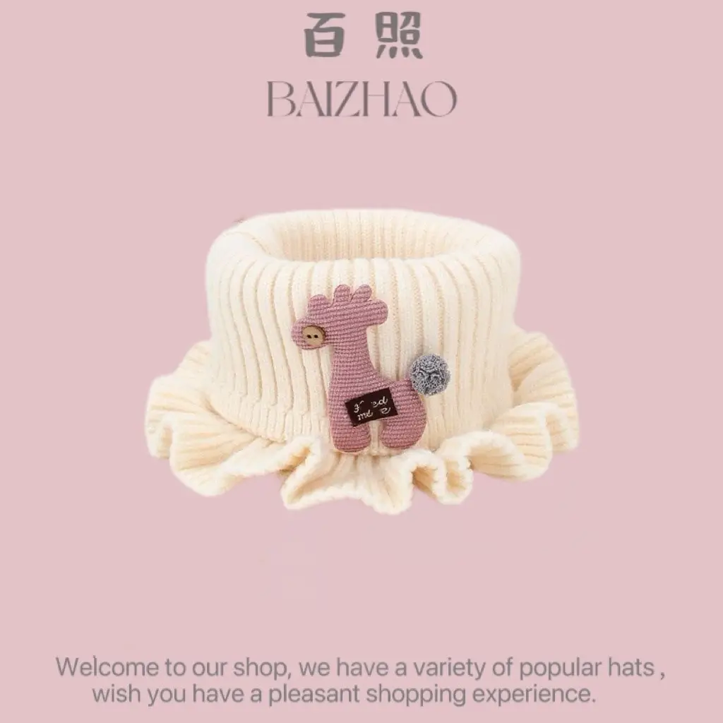 Autumn and Winter Cute Piggy Warm Plush Hats for Boys and Girls, Outdoor Windproof Hats, Baby Ear Protection Hats, Baby Hats