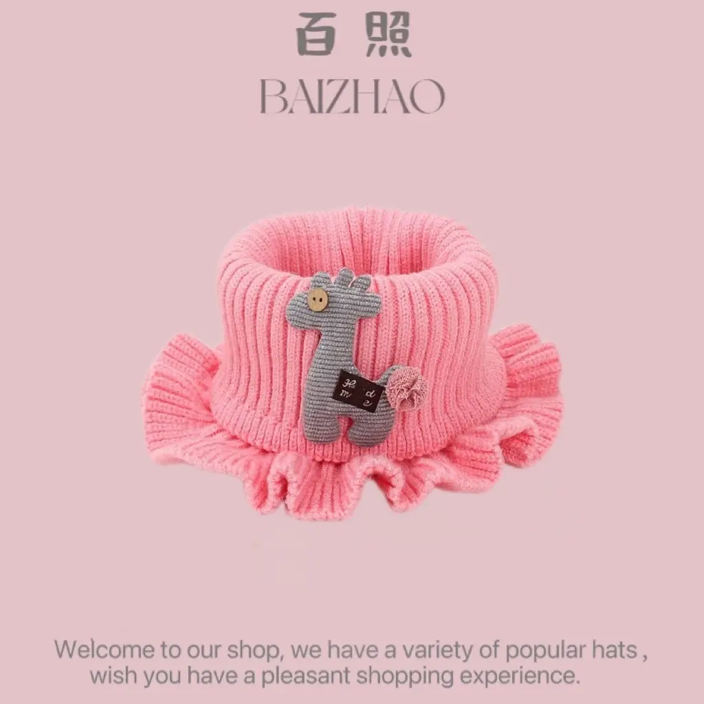 Autumn and Winter Cute Piggy Warm Plush Hats for Boys and Girls, Outdoor Windproof Hats, Baby Ear Protection Hats, Baby Hats