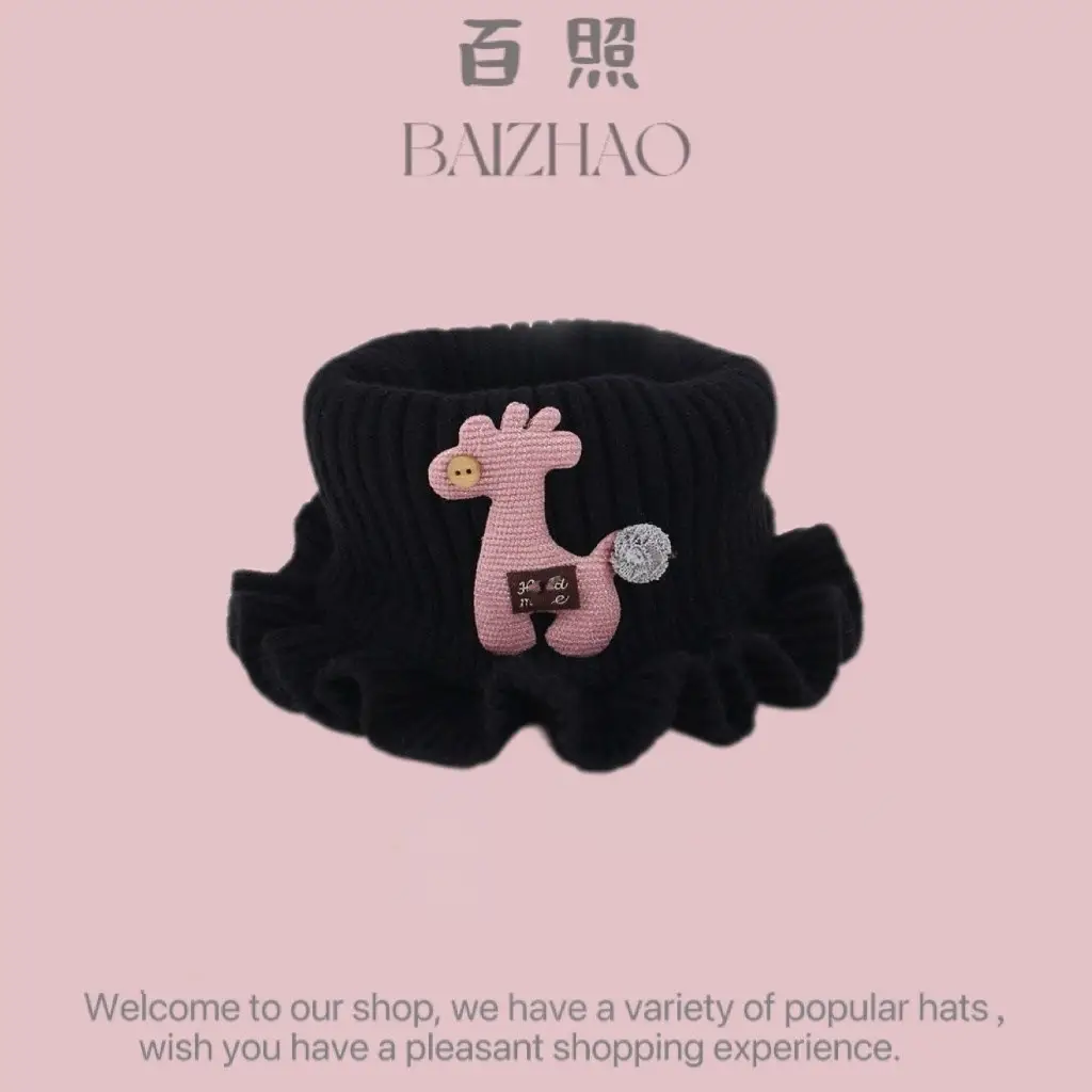 Autumn and Winter Cute Piggy Warm Plush Hats for Boys and Girls, Outdoor Windproof Hats, Baby Ear Protection Hats, Baby Hats