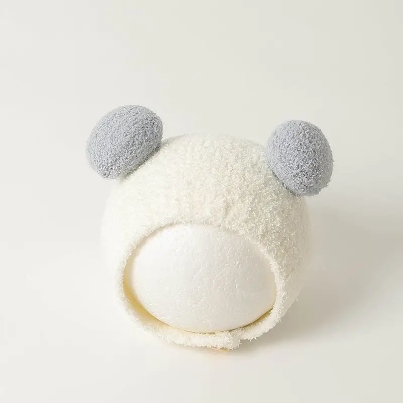 Autumn and Winter Cute Piggy Warm Plush Hats for Boys and Girls, Outdoor Windproof Hats, Baby Ear Protection Hats, Baby Hats