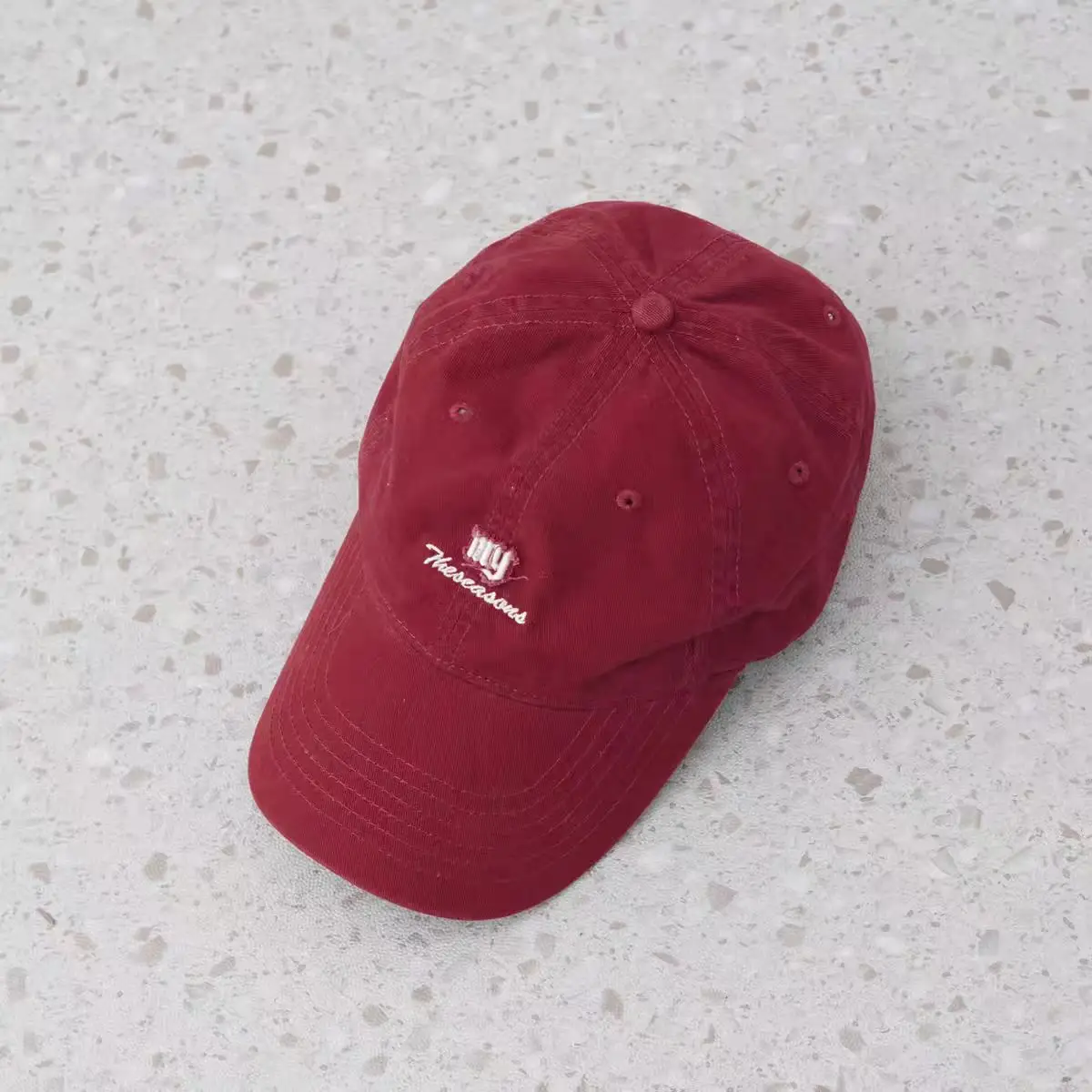 Pure Cotton Baseball Caps with Letter Embroidery in Multiple Colors - Image 4