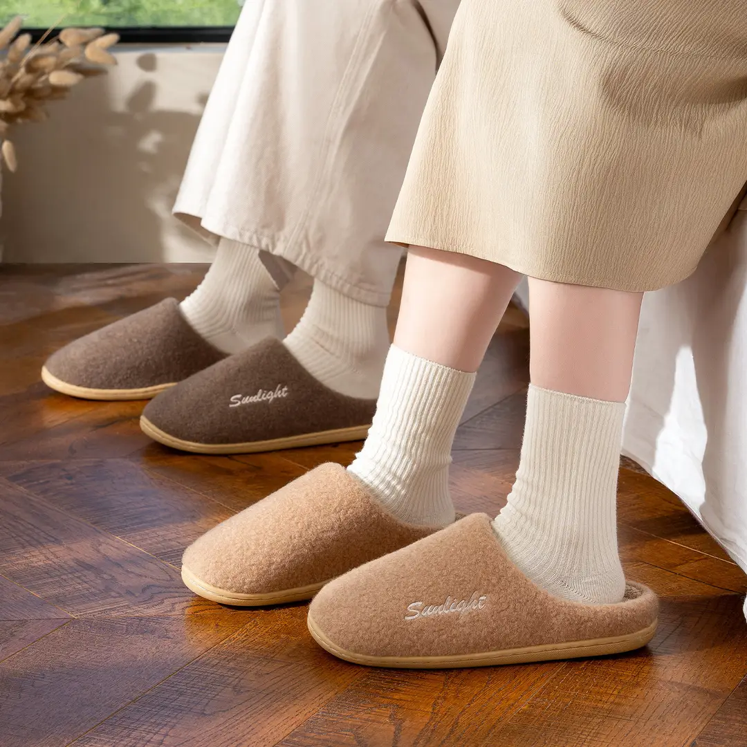 Lidani Cotton Slippers for Women, Winter 2026 New Model, Indoor Home Warm Plush Massage Slippers for Men, Autumn and Winter - Image 7