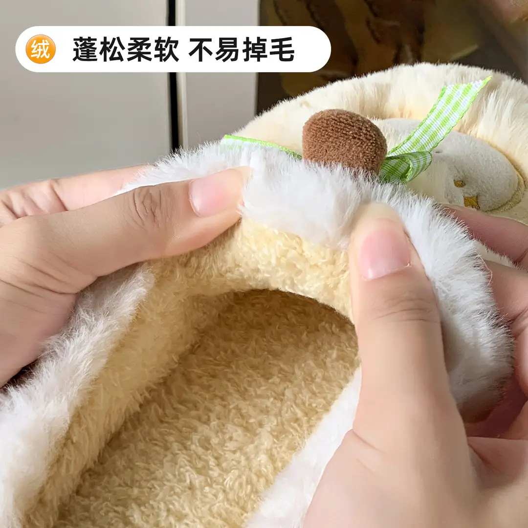 Lidani Cotton Slippers for Women, Winter 2026 New Model, Indoor Home Warm Plush Slippers for Men, Autumn and Winter - Image 8