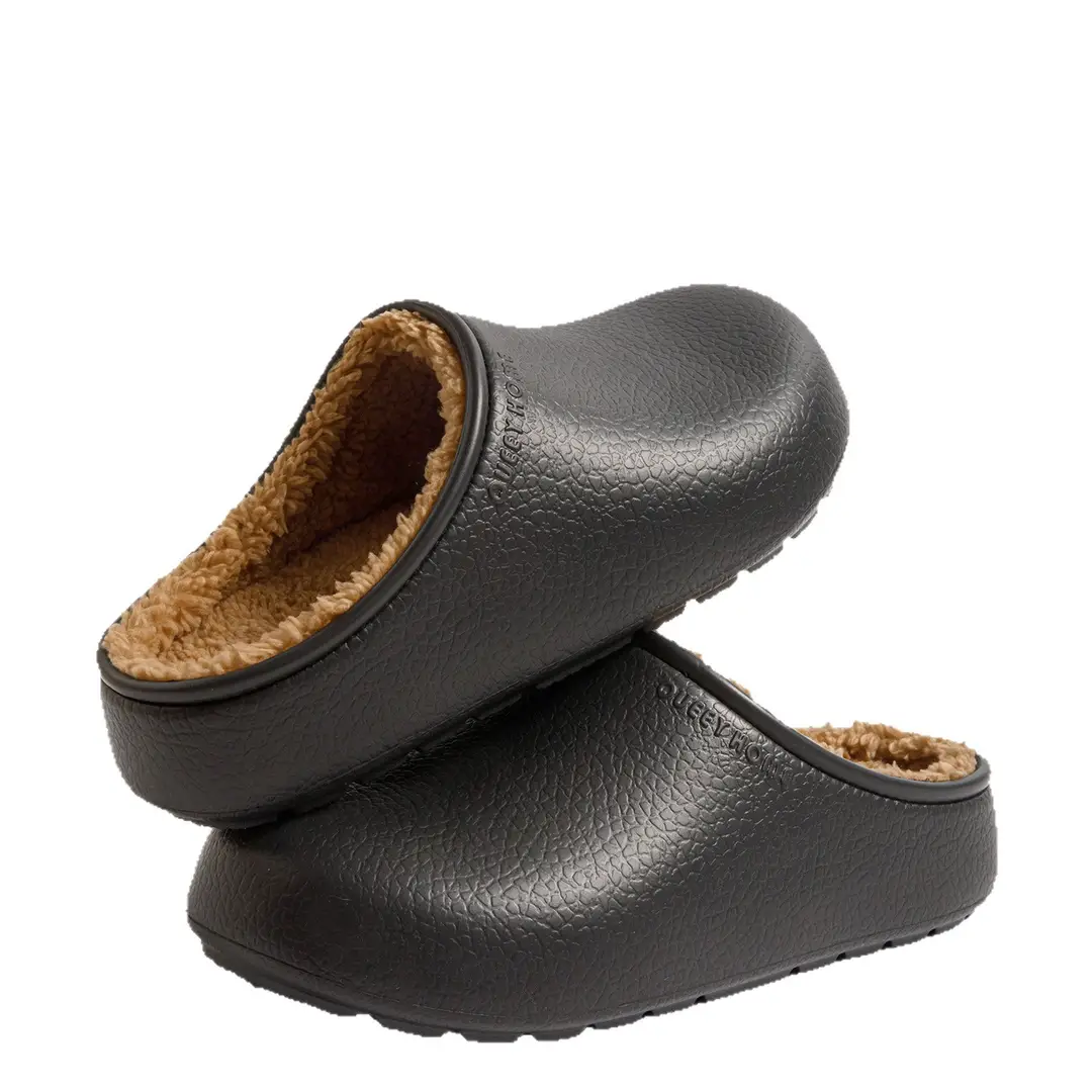 Waterproof Cotton Slippers for Men 2026 New Model Indoor Home Non-Slip Anti-Odor Antibacterial Warm Birkenstock Cotton Slippers for Women Outdoor Wear - Image 10
