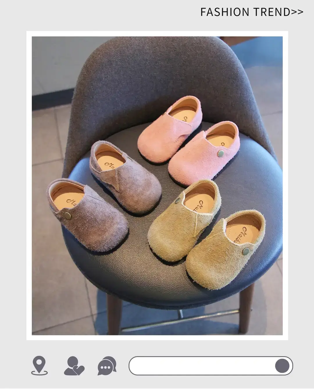 Baby Birkenstock Shoes Spring and Autum Leather Shoes Girls Baby Soft Sole Toddler Shoes Boys Beanie Shoes 1 to 3 Years Old Children's Shoes — feature 1