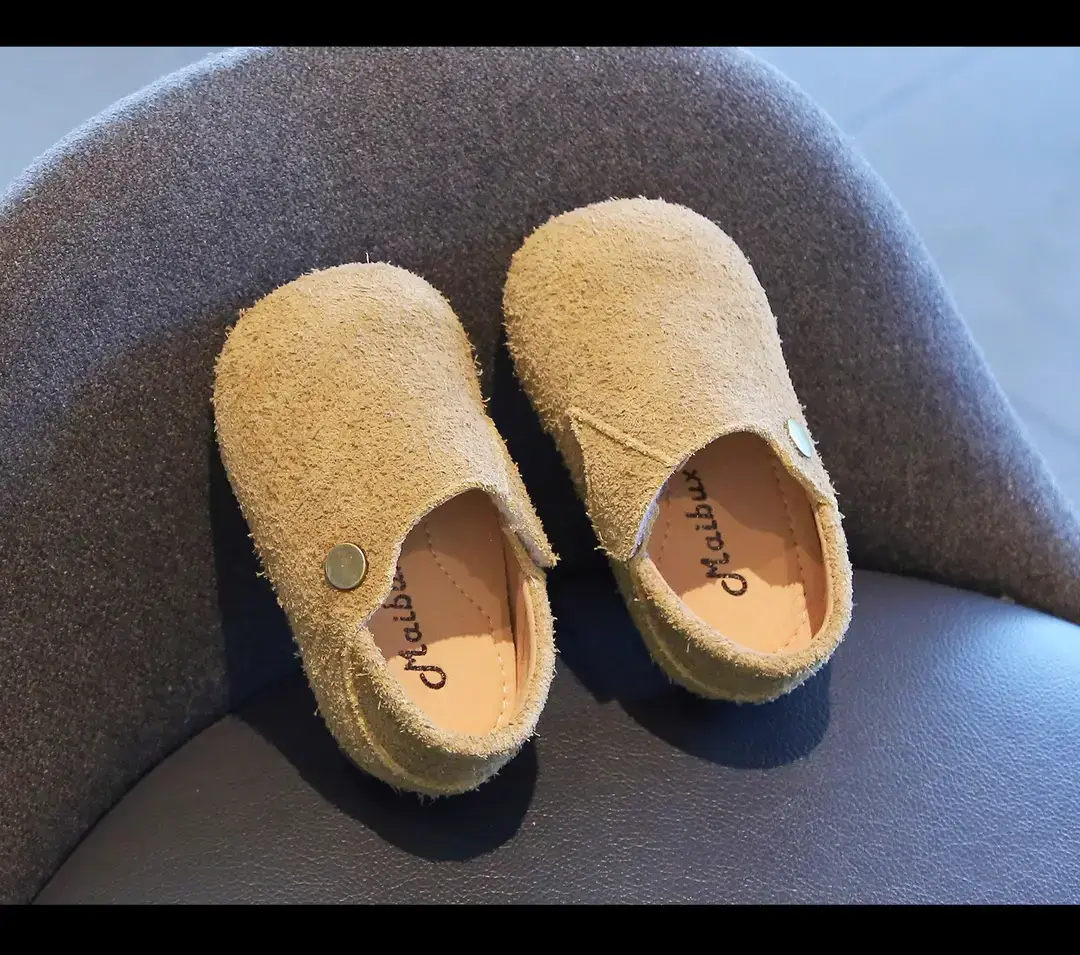 Baby Birkenstock Shoes Spring and Autum Leather Shoes Girls Baby Soft Sole Toddler Shoes Boys Beanie Shoes 1 to 3 Years Old Children's Shoes — feature 8