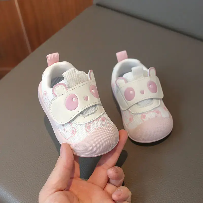 Pink Cute Baby Sneakers for 0-3 Years