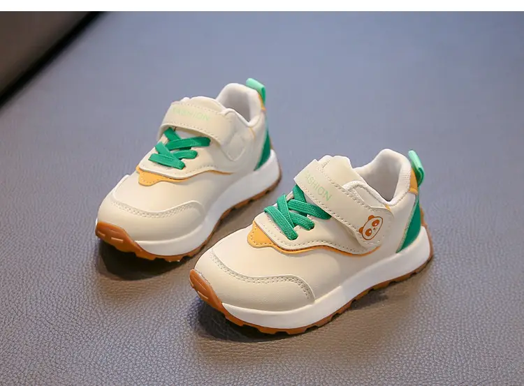 Baby Sneakers White Red Blue Toddler Sports Shoes 2025