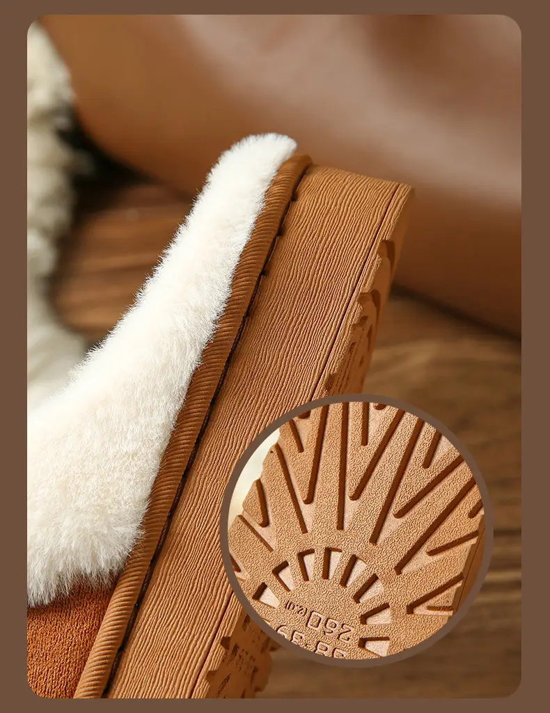 2026 New Style Home Warm Cotton Slippers for Women, Autumn and Winter Plush Indoor Slippers for Men, Thick-Soled Home Slippers for Winter — feature 11