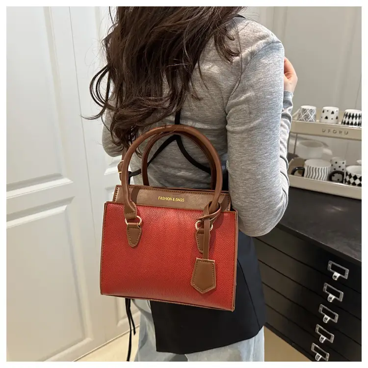 Women's Blue Leather Crossbody Bag 2025 Trendy Casual — feature 10