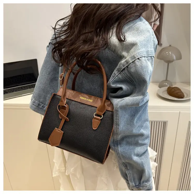 Women's Blue Leather Crossbody Bag 2025 Trendy Casual — feature 16