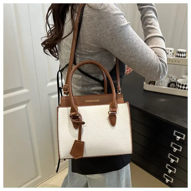 Women's Blue Leather Crossbody Bag 2025 Trendy Casual — feature 7